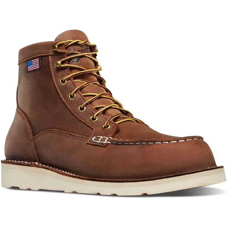 Danner Bull Run Moc Toe Soft Toe Boot In Tobacco 15573 1