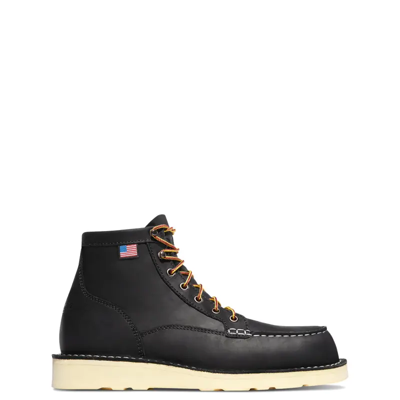 Danner Men's Bull Run 6" Eh Moc Toe Work Boot 1