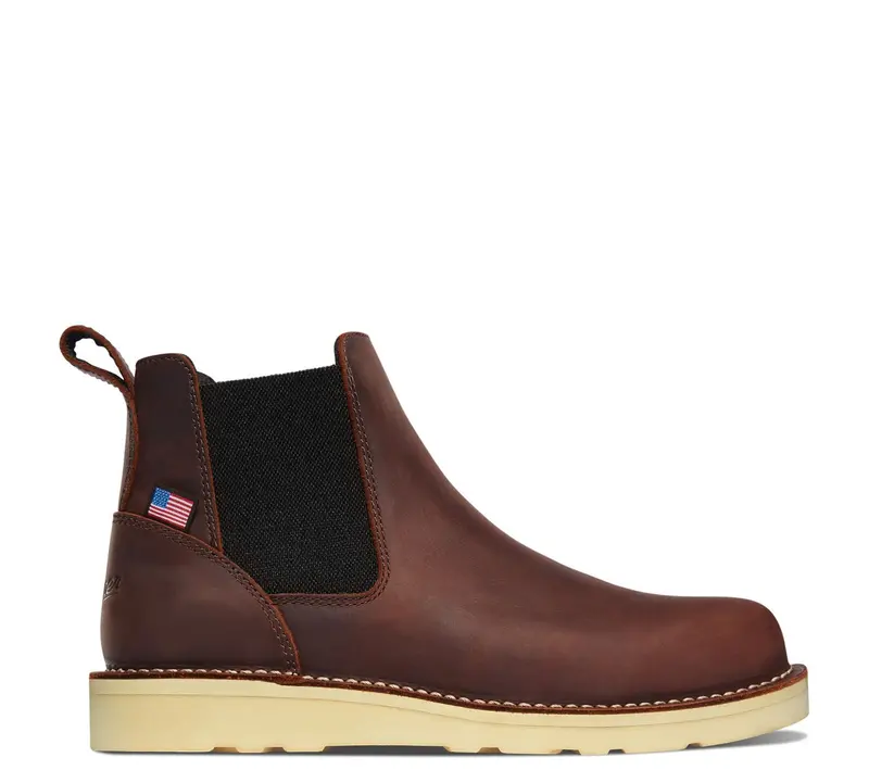 Danner Men's Bull Run 6" Eh Soft Toe Chelsea Boot 1