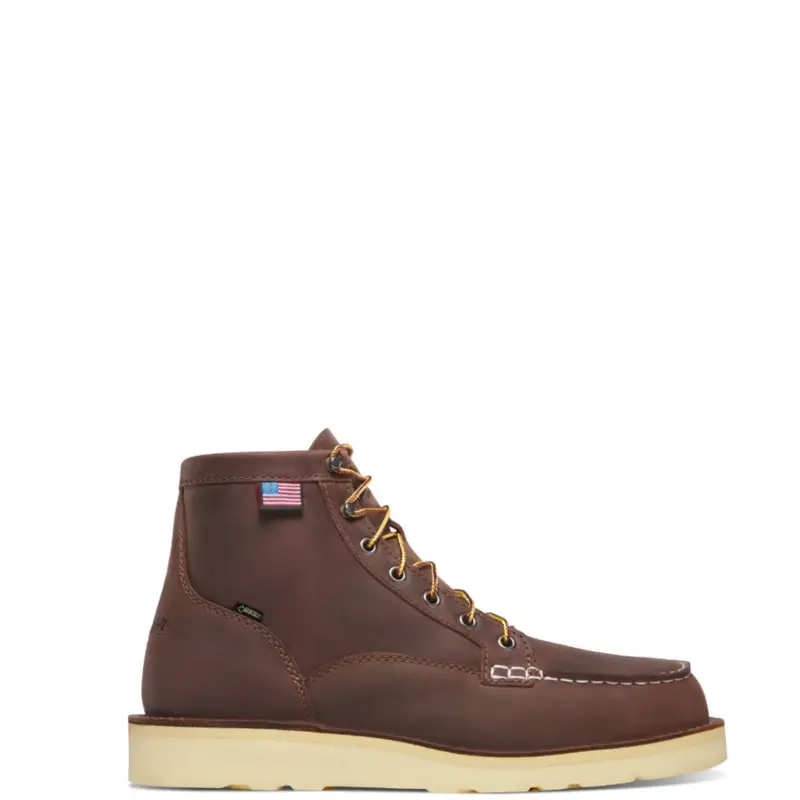 Danner Men's Bull Run 6" Waterproof Eh Moc Toe Work Boot 1