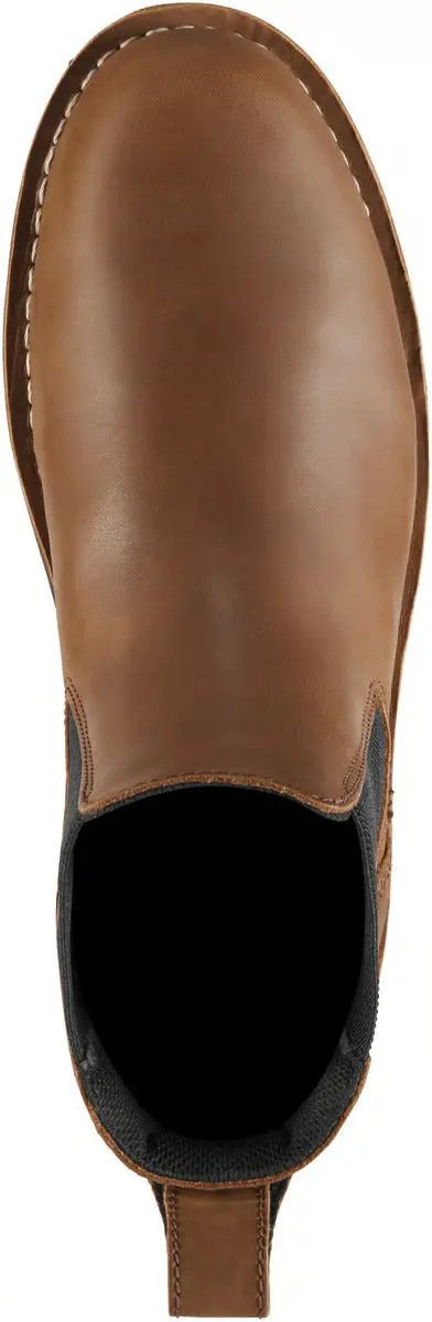 Danner Men's Bull Run Chelsea 6" Tobacco Black Heel #15486 4