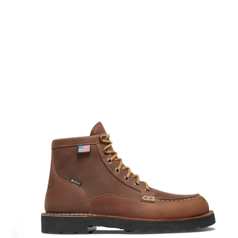 Danner Men's Bull Run Gtx 6" Waterproof Eh Moc Toe Boot 1