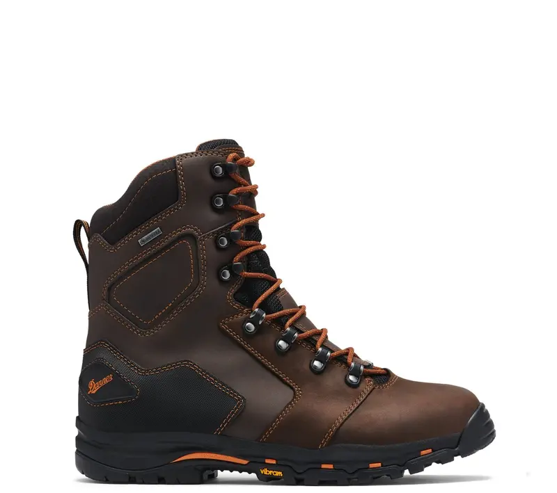 Danner Men's Vicious 8" Waterproof Eh Comp Toe Work Boot 1