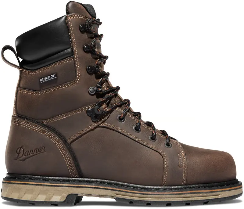 Danner Steel Yard 8" Brown Steel Toe #12534 2