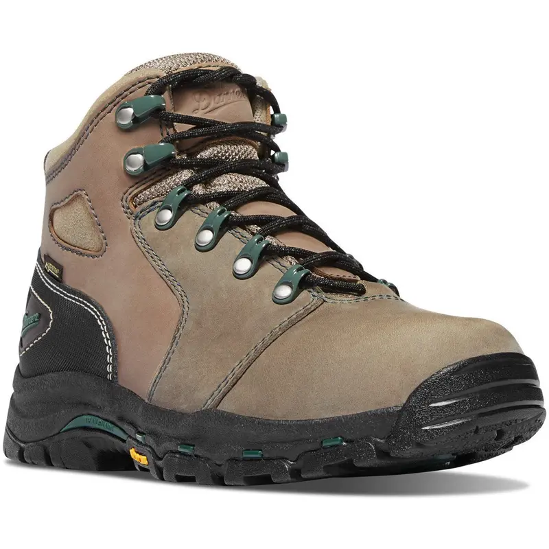Danner Womens Vicious 4" Brown/Green Composite Toe  #13853 (Discontinued) 1