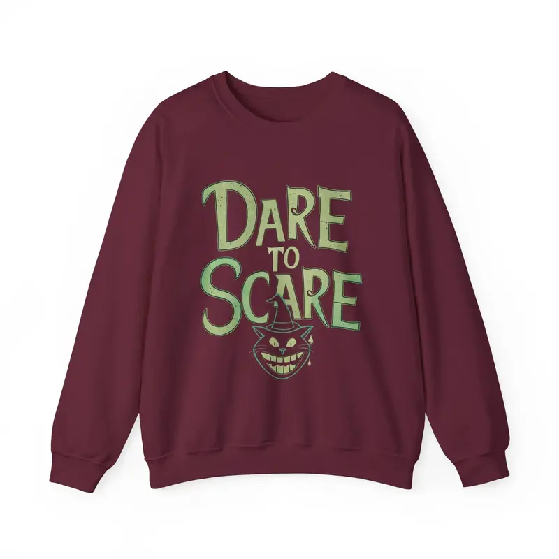 Dare To Scare Ultra Cotton Crewneck Sweatshirt 4