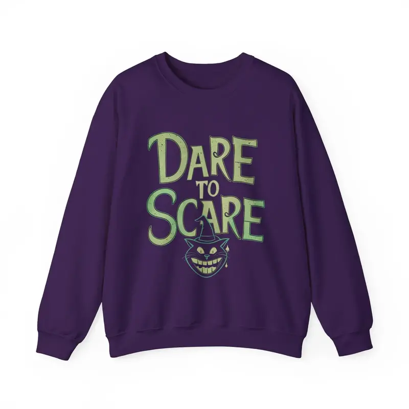 Dare To Scare Ultra Cotton Crewneck Sweatshirt 6