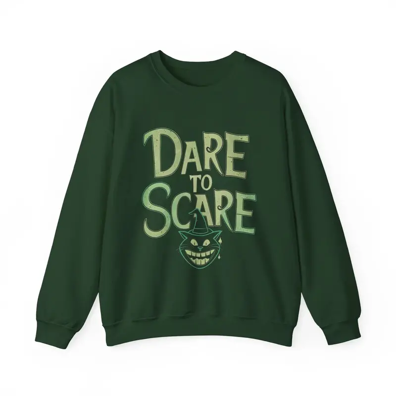 Dare To Scare Ultra Cotton Crewneck Sweatshirt 7