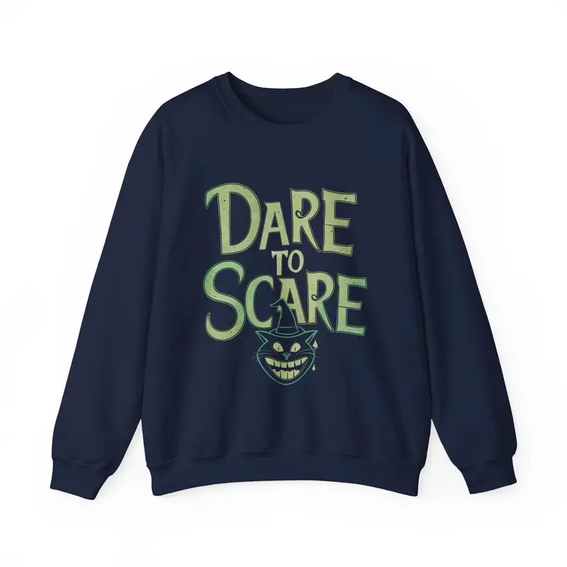 Dare To Scare Ultra Cotton Crewneck Sweatshirt 8