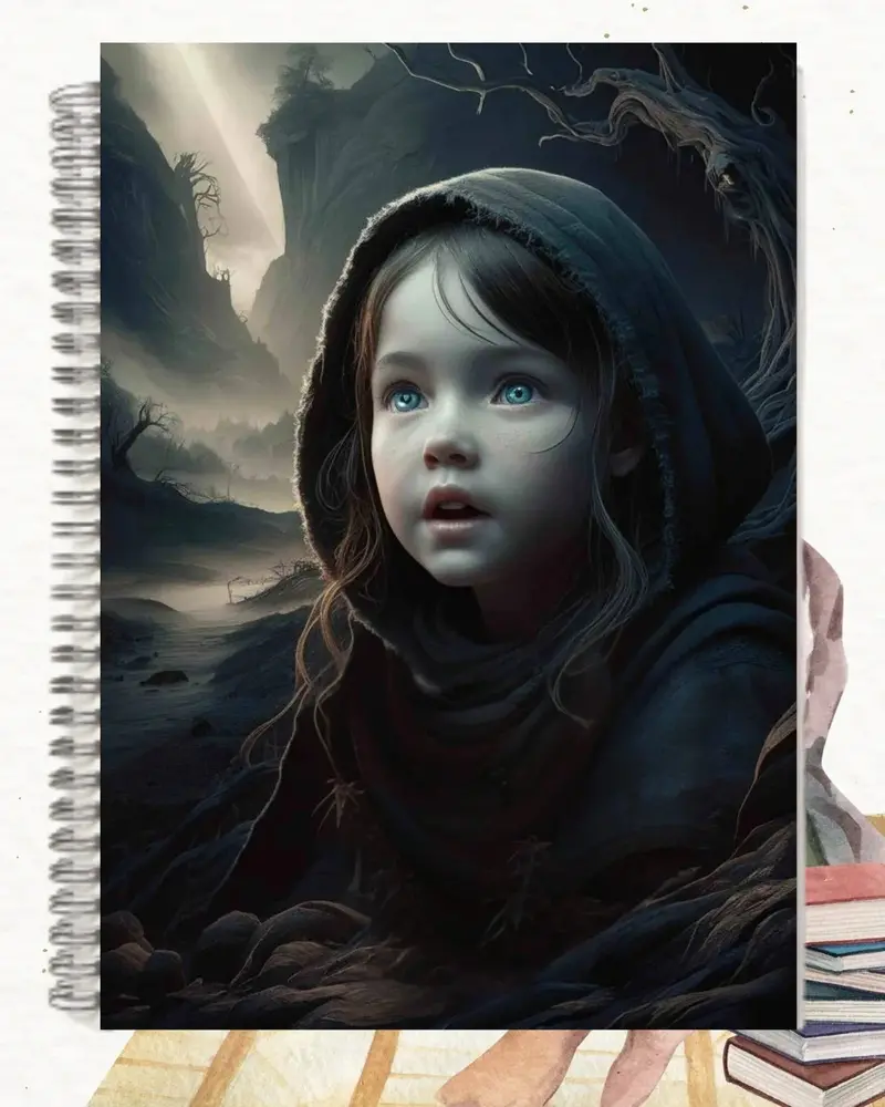 Daughter Reflection Ruled Line Notebook 1