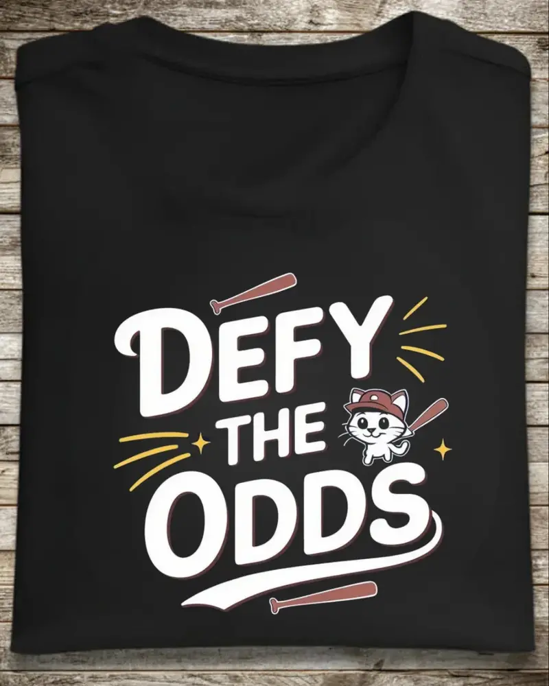 Defy The Odd Baseball Crew Neck Tee 1