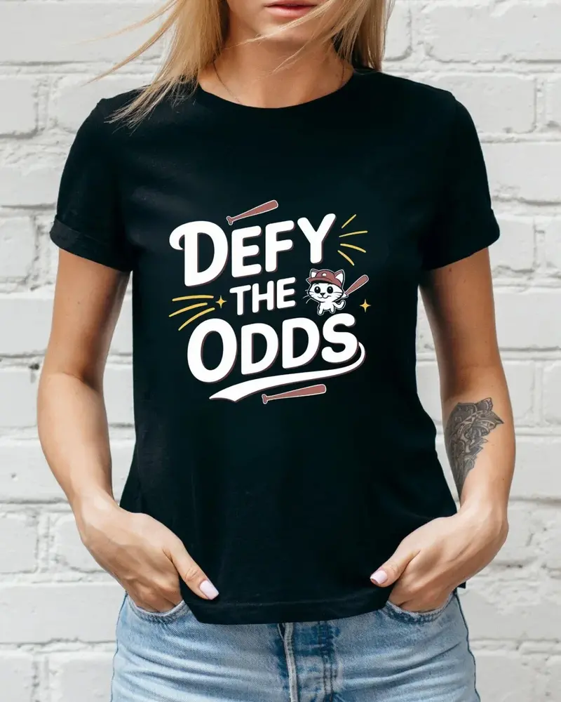 Defy The Odd Baseball Crew Neck Tee 3