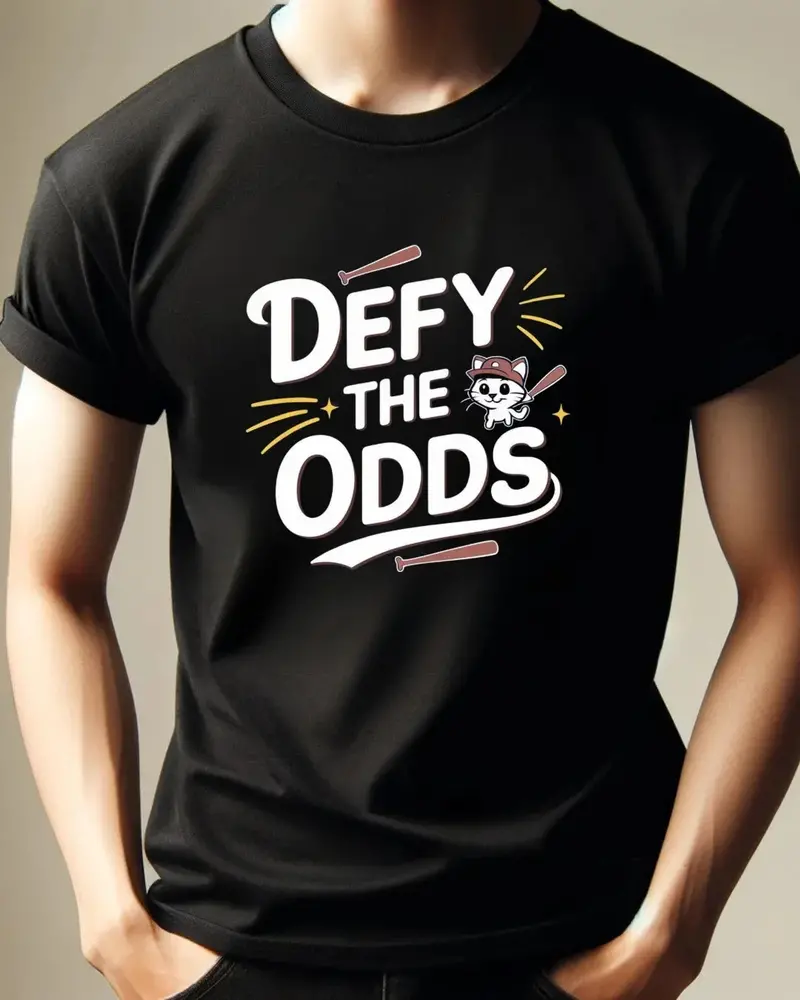 Defy The Odd Baseball Crew Neck Tee 4
