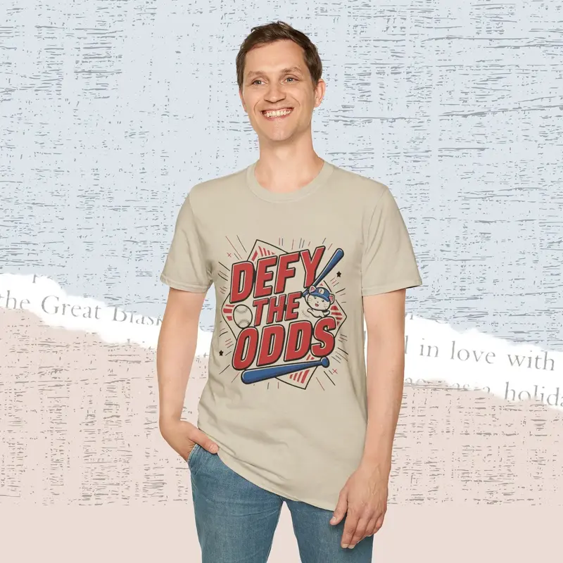 Defy The Odds Cotton Men Tee 14