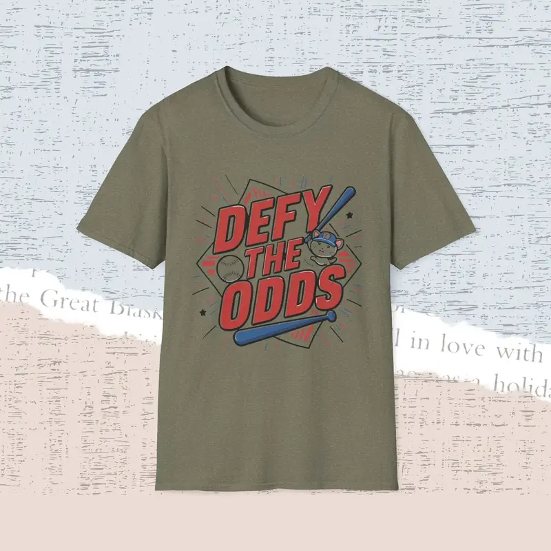 Defy The Odds Cotton Men Tee 15