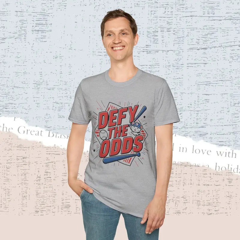 Defy The Odds Cotton Men Tee 16