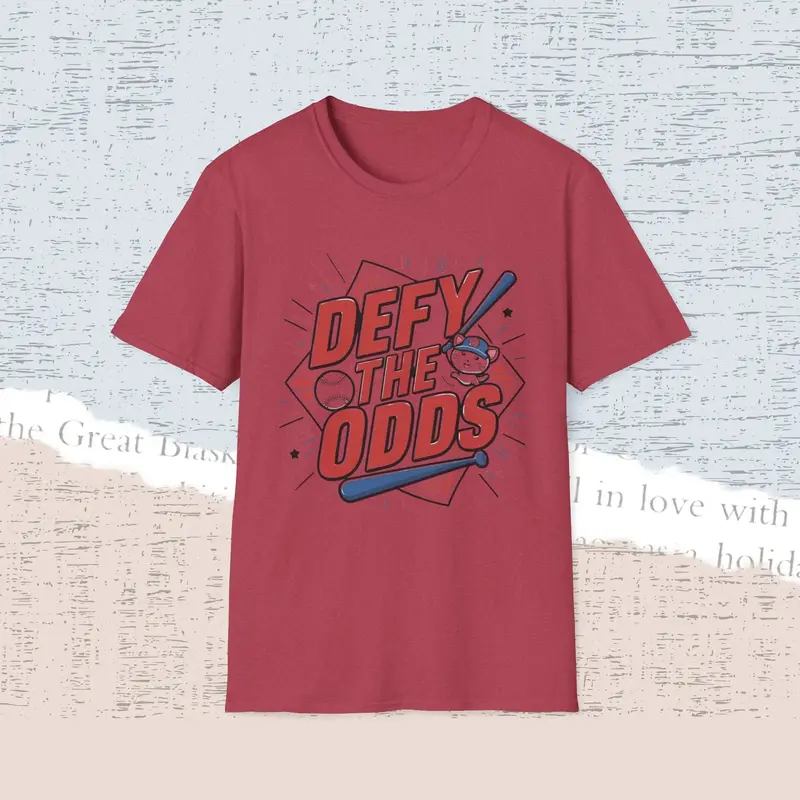 Defy The Odds Cotton Men Tee 18