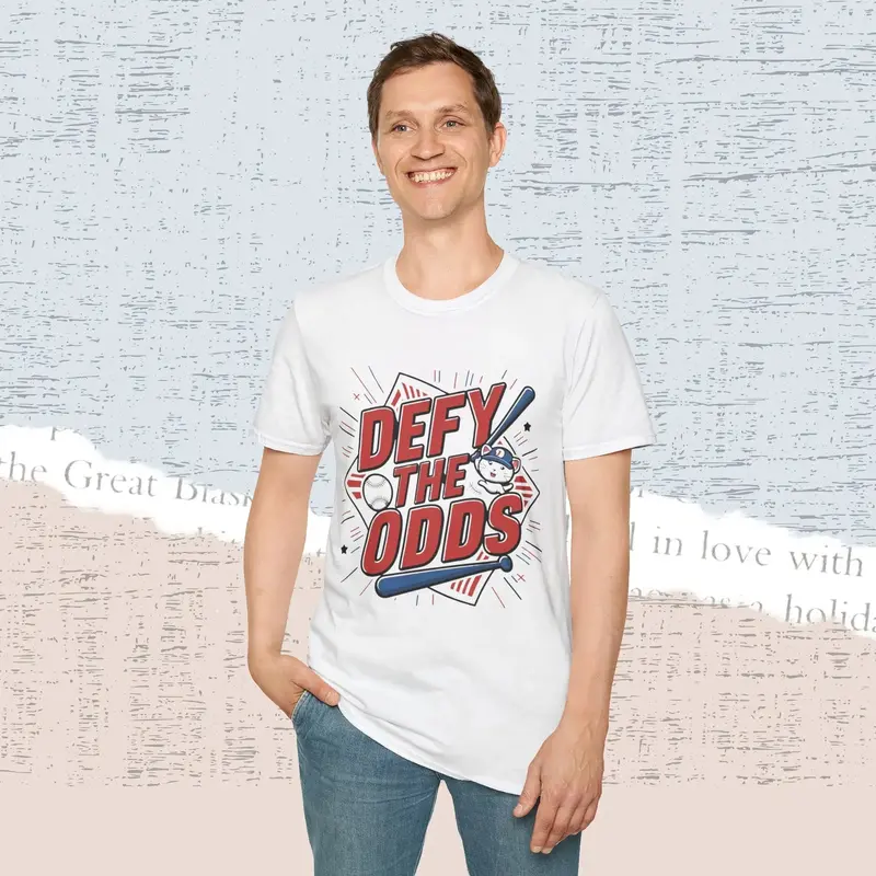 Defy The Odds Cotton Men Tee 18
