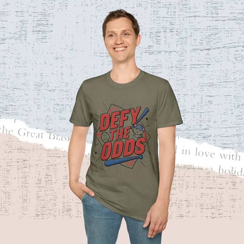 Defy The Odds Cotton Men Tee 21
