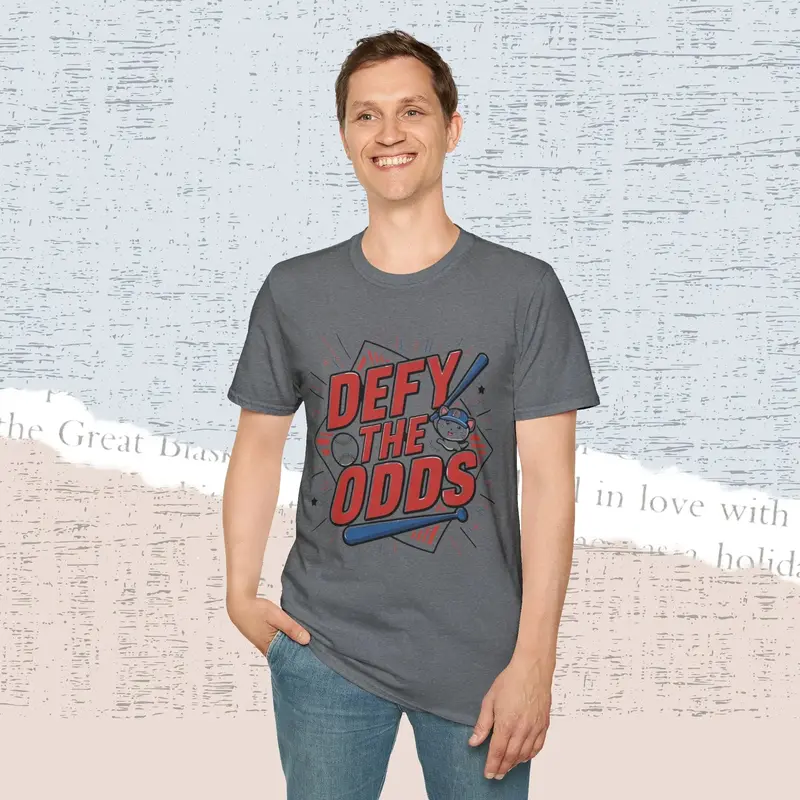 Defy The Odds Cotton Men Tee 23