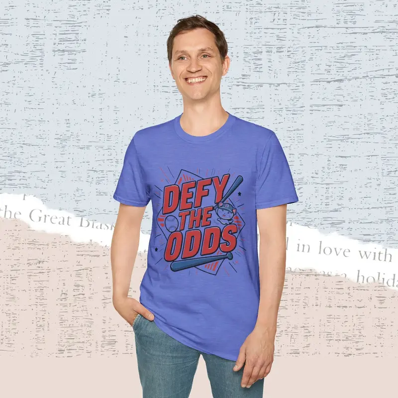 Defy The Odds Cotton Men Tee 24