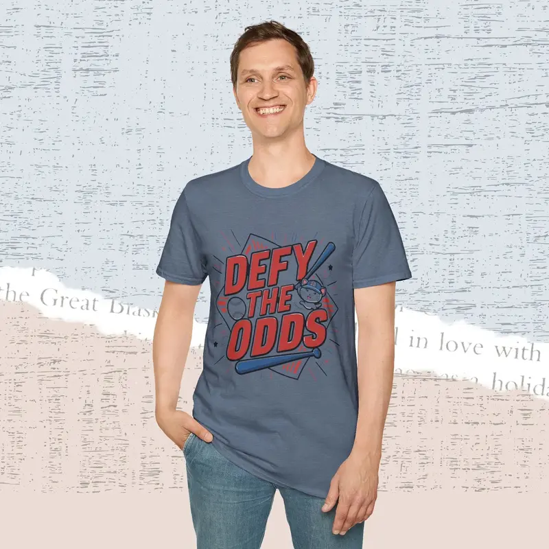 Defy The Odds Cotton Men Tee 25