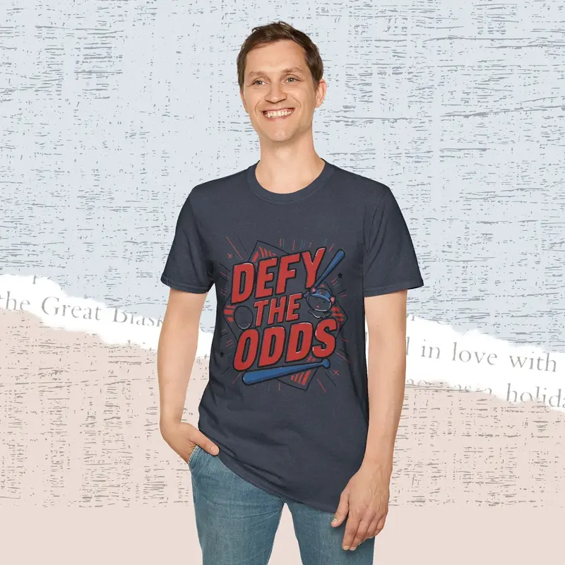 Defy The Odds Cotton Men Tee 27