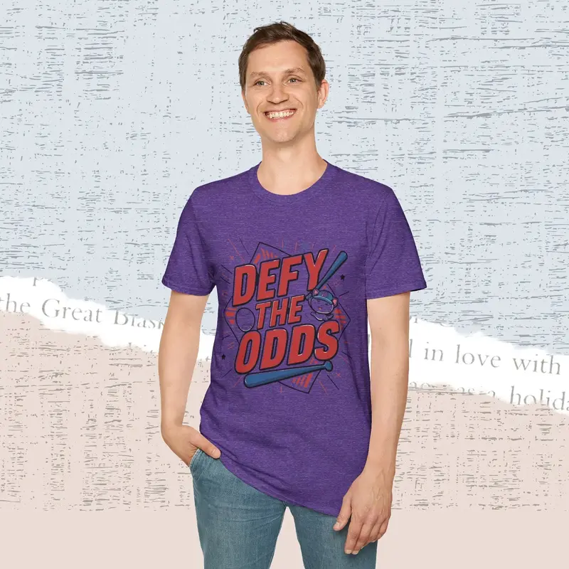 Defy The Odds Cotton Men Tee 28