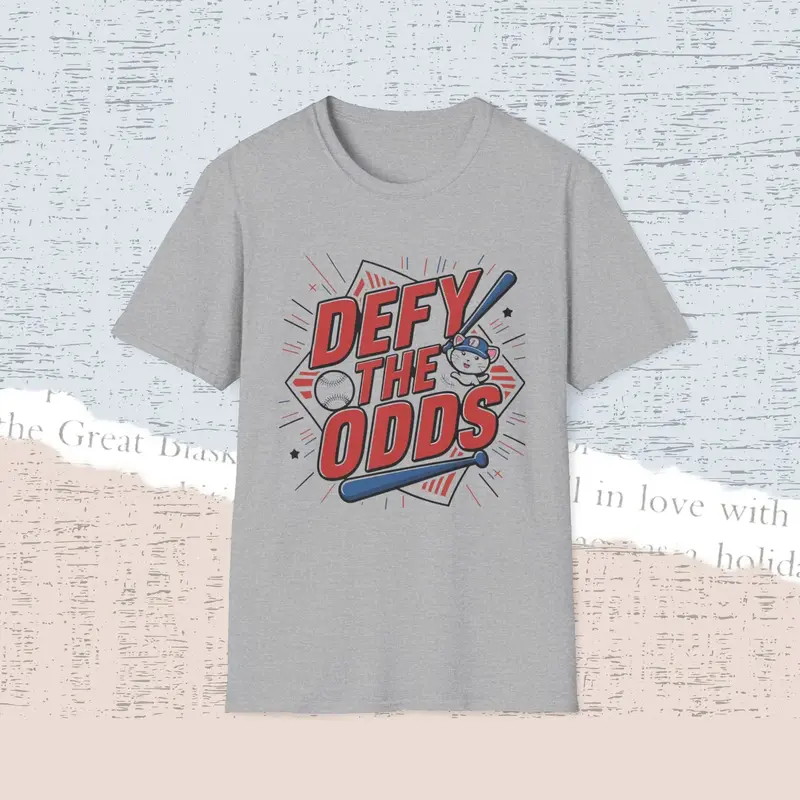 Defy The Odds Cotton Men Tee 3