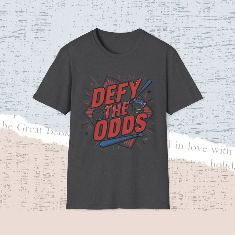 Defy The Odds Cotton Men Tee 4