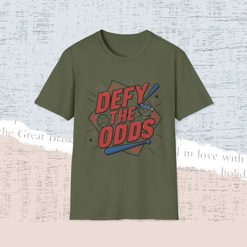 Defy The Odds Cotton Men Tee 9