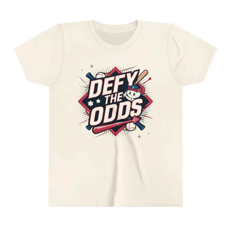 Defy The Odds Youth Heavy Cotton T-Shirt 12