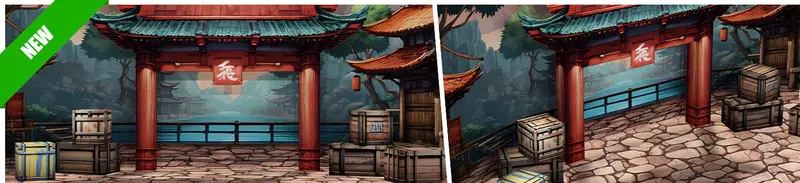 Deluxe Combat Stage Pop-Up Diorama 1/12 1