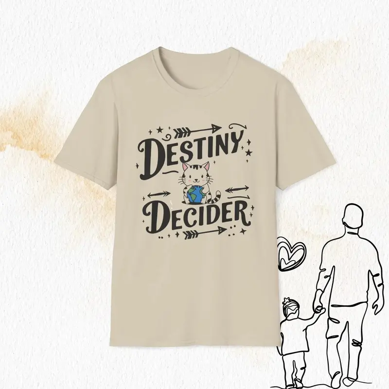 Destiny Decider Cotton Men T-Shirt 11