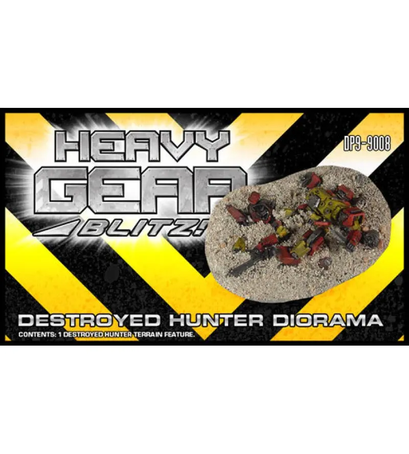 Destroyed Hunter Diorama Pack 1