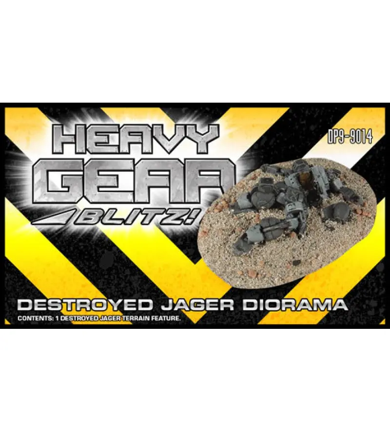 Destroyed Jager Diorama Pack 1