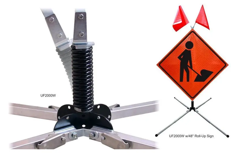 Dicke Uniflex Stands For Roll-Up Signs #Uf2000w 1