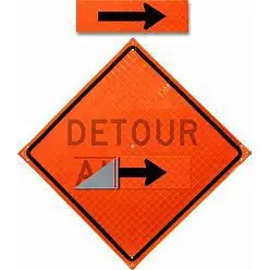 Dicke Vinyl Arrow For 48" Sign 1