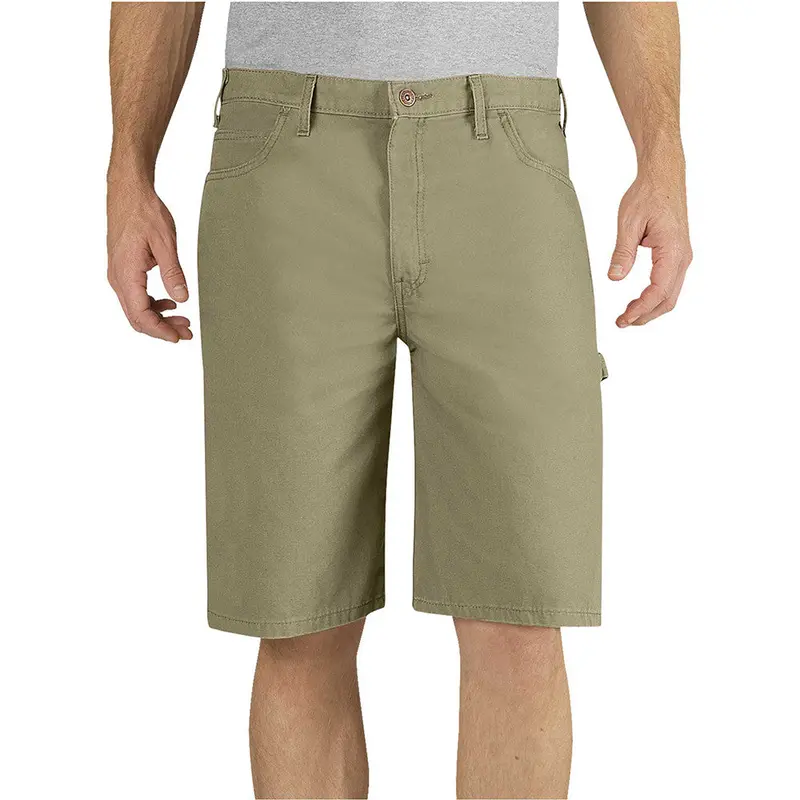 Dickies 11" Relaxed Fit Lightweight Duck Carpenter Work Short Dx250 - Desert Sand 1