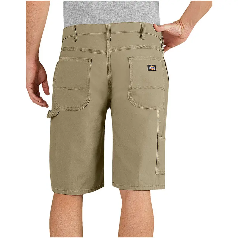 Dickies 11" Relaxed Fit Lightweight Duck Carpenter Work Short Dx250 - Desert Sand 2
