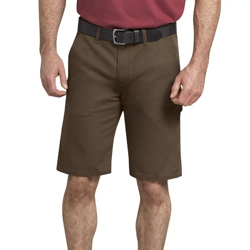 Dickies 11" Tough Max™ Men's Duck Carpenter Work Shorts Dx802 - Brown 1