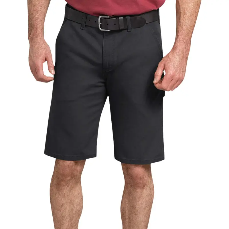 Dickies 11" Tough Max™ Men's Duck Carpenter Work Shorts Dx802 - Stonewashed Black 1
