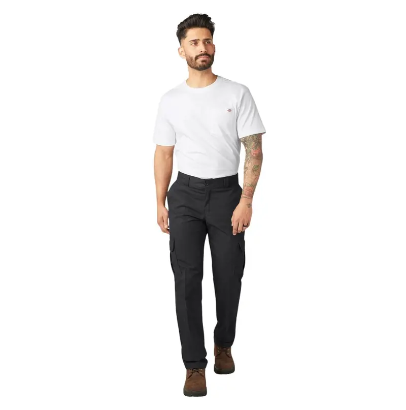 Dickies Flex Cargo Men's Work Pant - Dwp595 Black 4