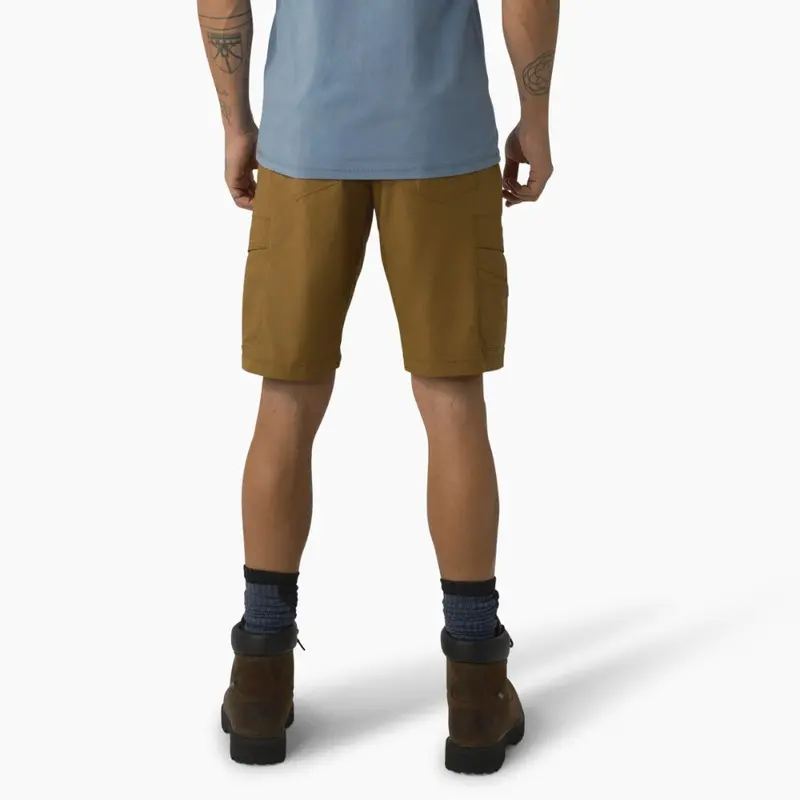 Dickies Men's 11" Flex Cooling Performance Work Cargo Shorts Sr607 - Brown Duck 2