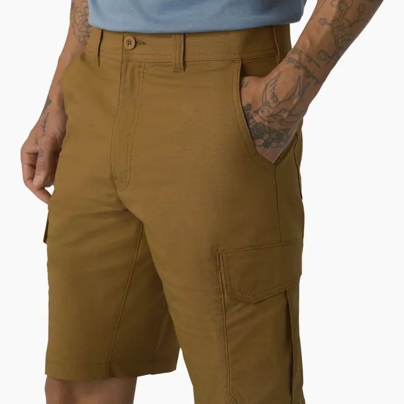 Dickies Men's 11" Flex Cooling Performance Work Cargo Shorts Sr607 - Brown Duck 6