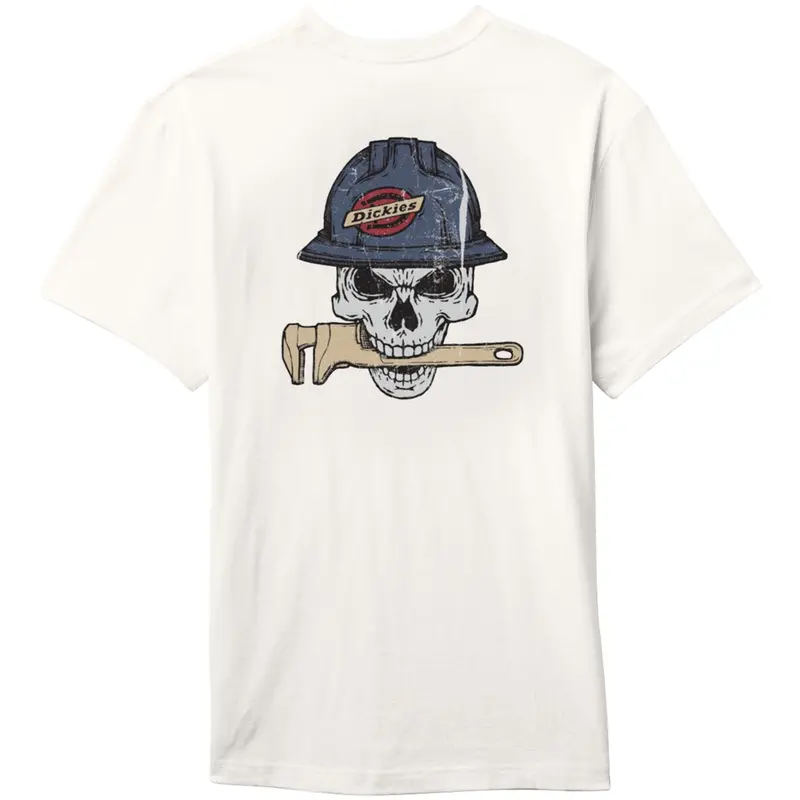 Dickies Men's Construction Skull Graphic T-Shirt 1
