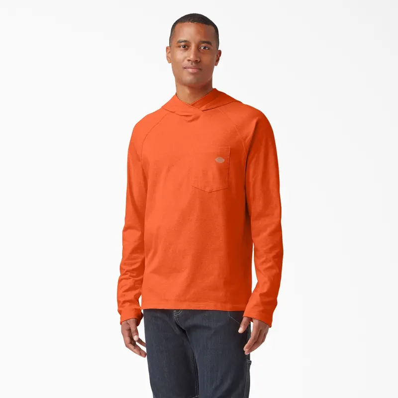 Dickies Men's Cooling Hooded Long Sleeve Performance Sun Shirt 3