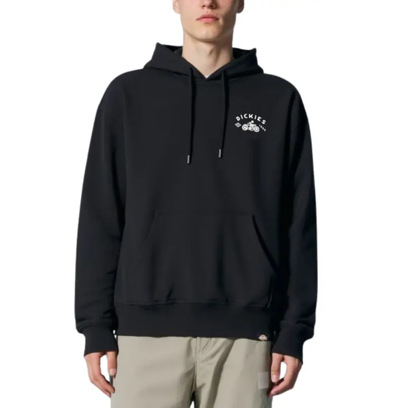 Dickies Men's Fast Lane Graphic Hoodie A87iy - Black 1