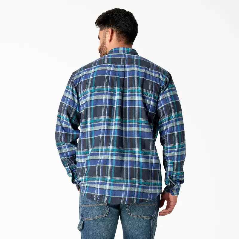 Dickies Men's Flex Long Sleeve Flannel Shirt 2