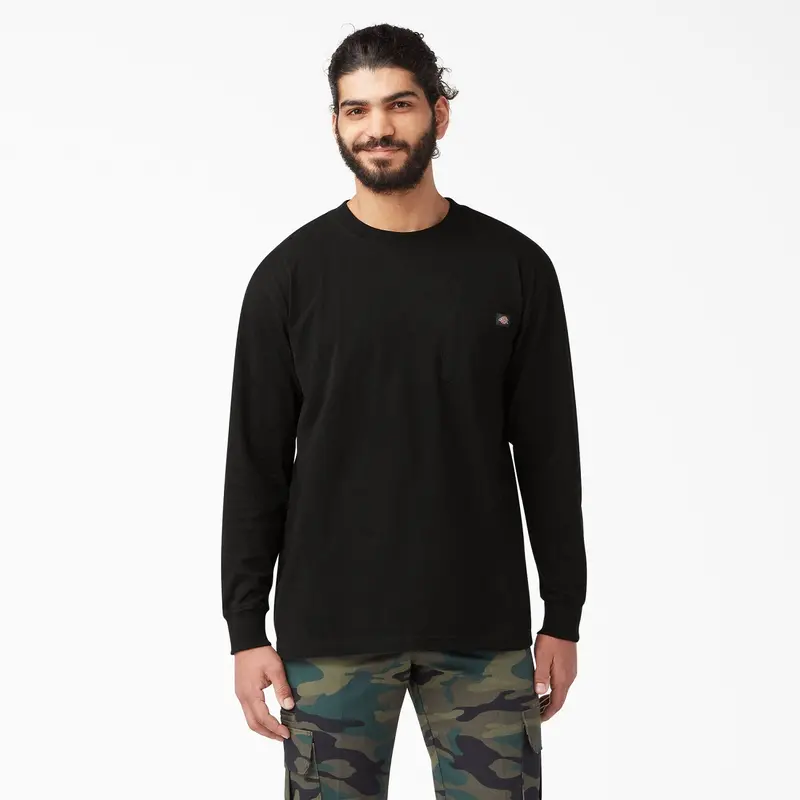 Dickies Men's Heavyweight Long Sleeve Crew Neck T-Shirt 3
